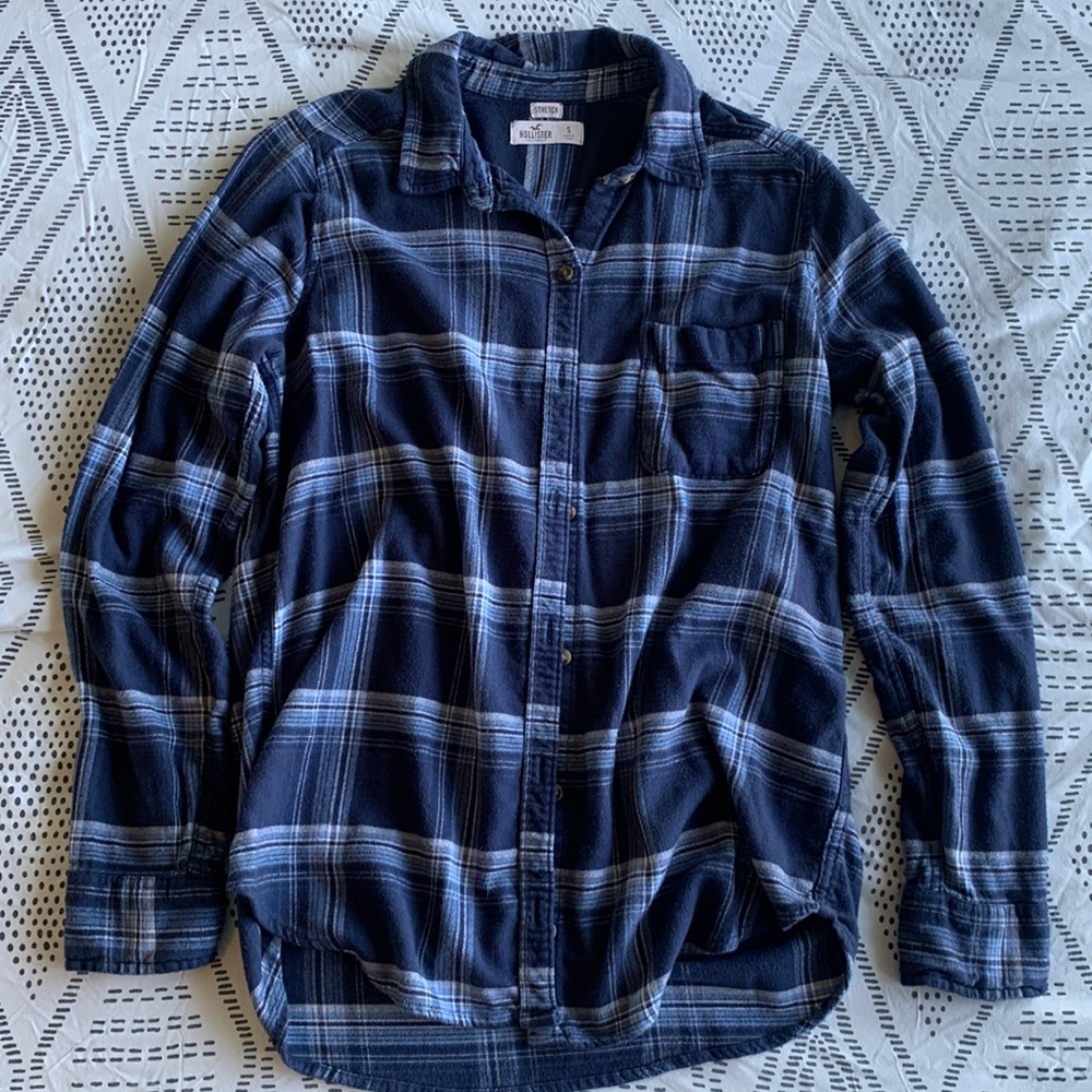 Hollister Oversized fit flannel small